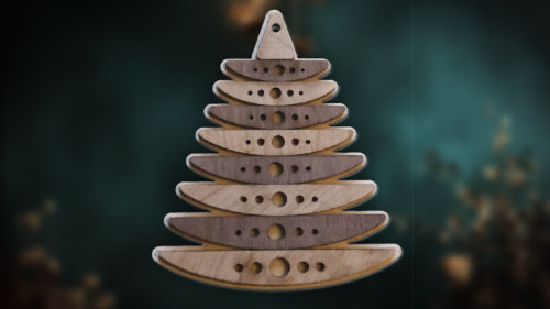 Mid-Century Modern Elegant Star Ornament